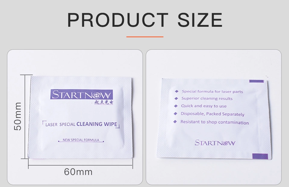 Startnow 5PCS/Lot Cleaning Wipes Laser Lens Special Paper Tissue CO2 Mirror Fiber Protective Windows Laser Machine Parts